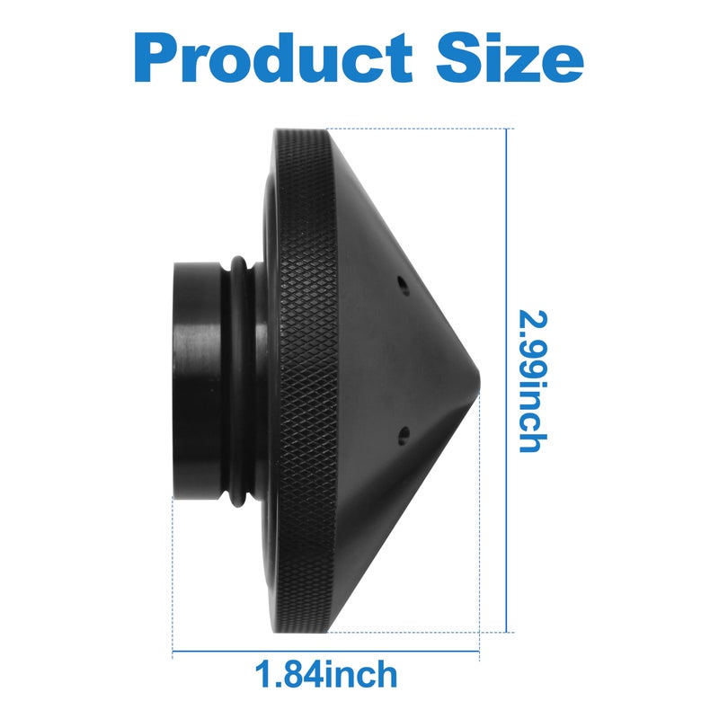 State Warehouse Eliminator Prop Nut GFEL-MK-BK-DP Replace for T-H Marine Compatible with MinnKota 80, 101 and 112 - Black - Image 3